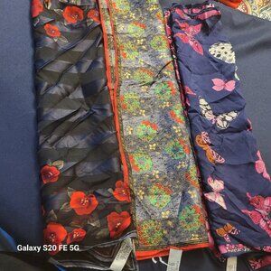 Three vintage Elaine Gold for Collection Scarves